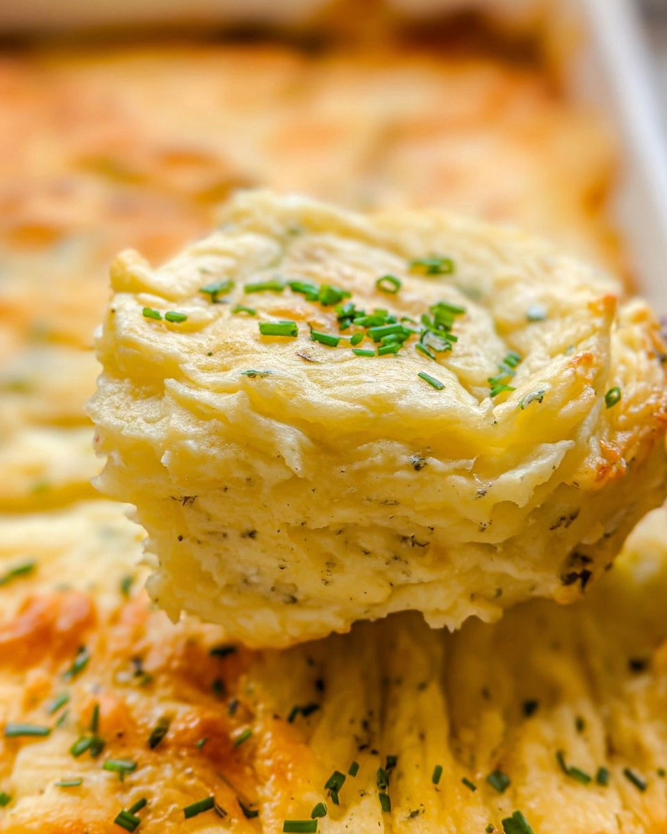 Cheesy Potato Soufflé