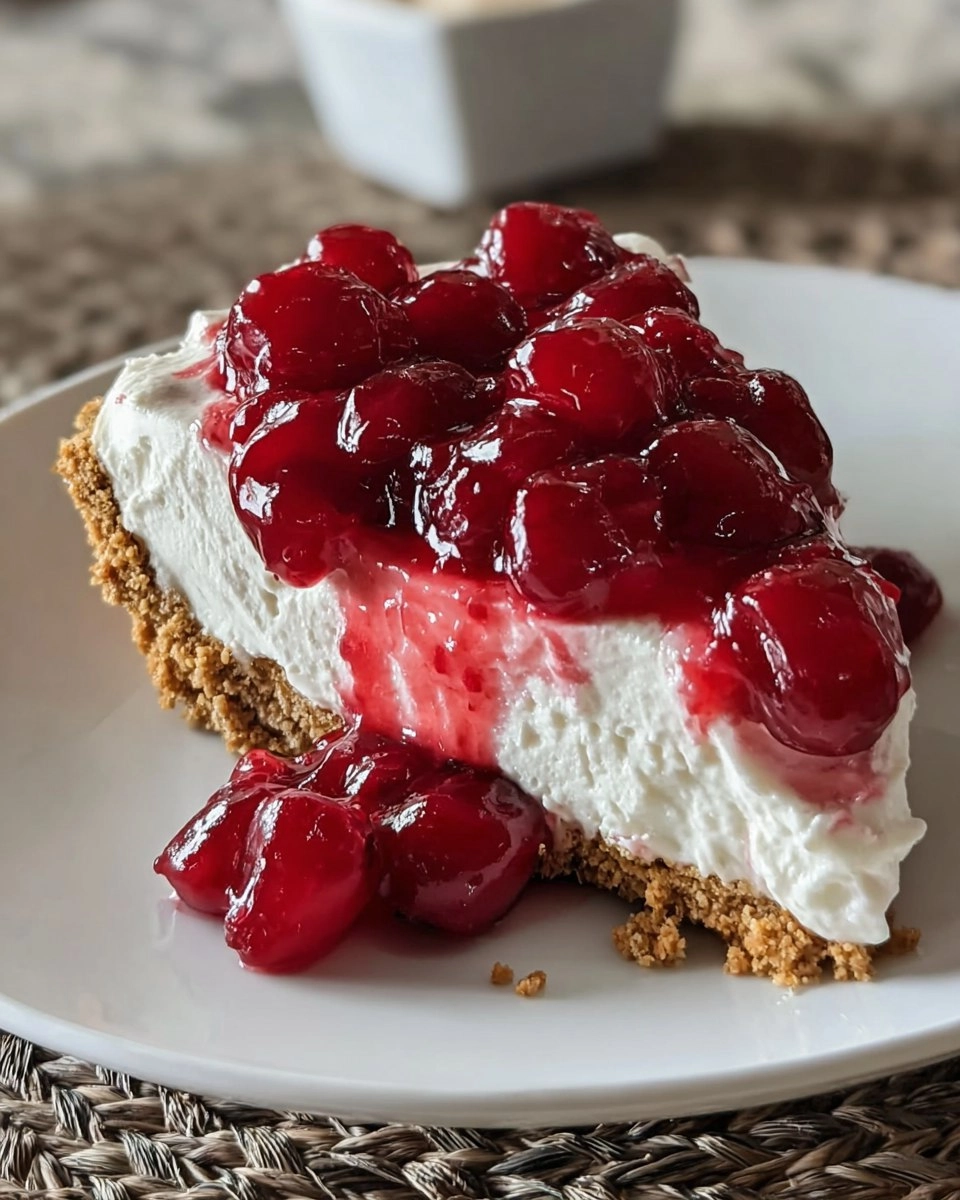 No-Bake Cherry Cheesecake 65 No-Bake Cherry Cheesecake