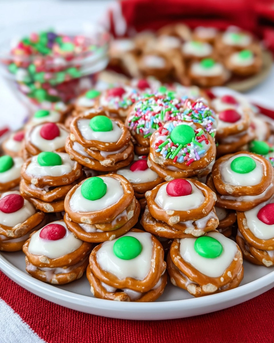 Sugar Cookie Pretzel Bites