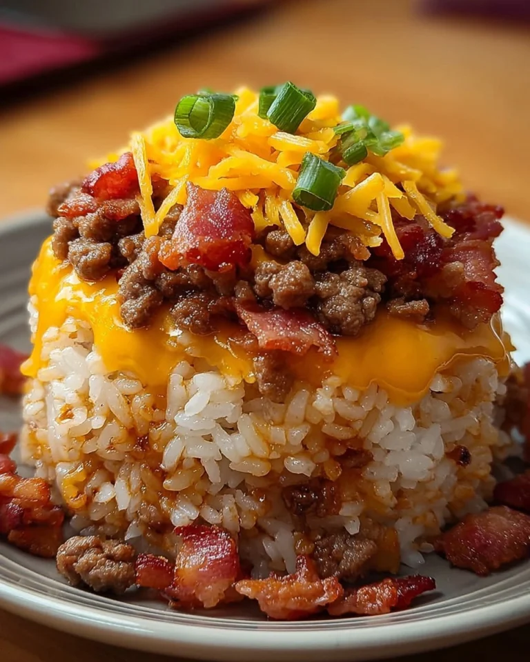 Bacon-Cheeseburger-Rice-Stack-Recipe