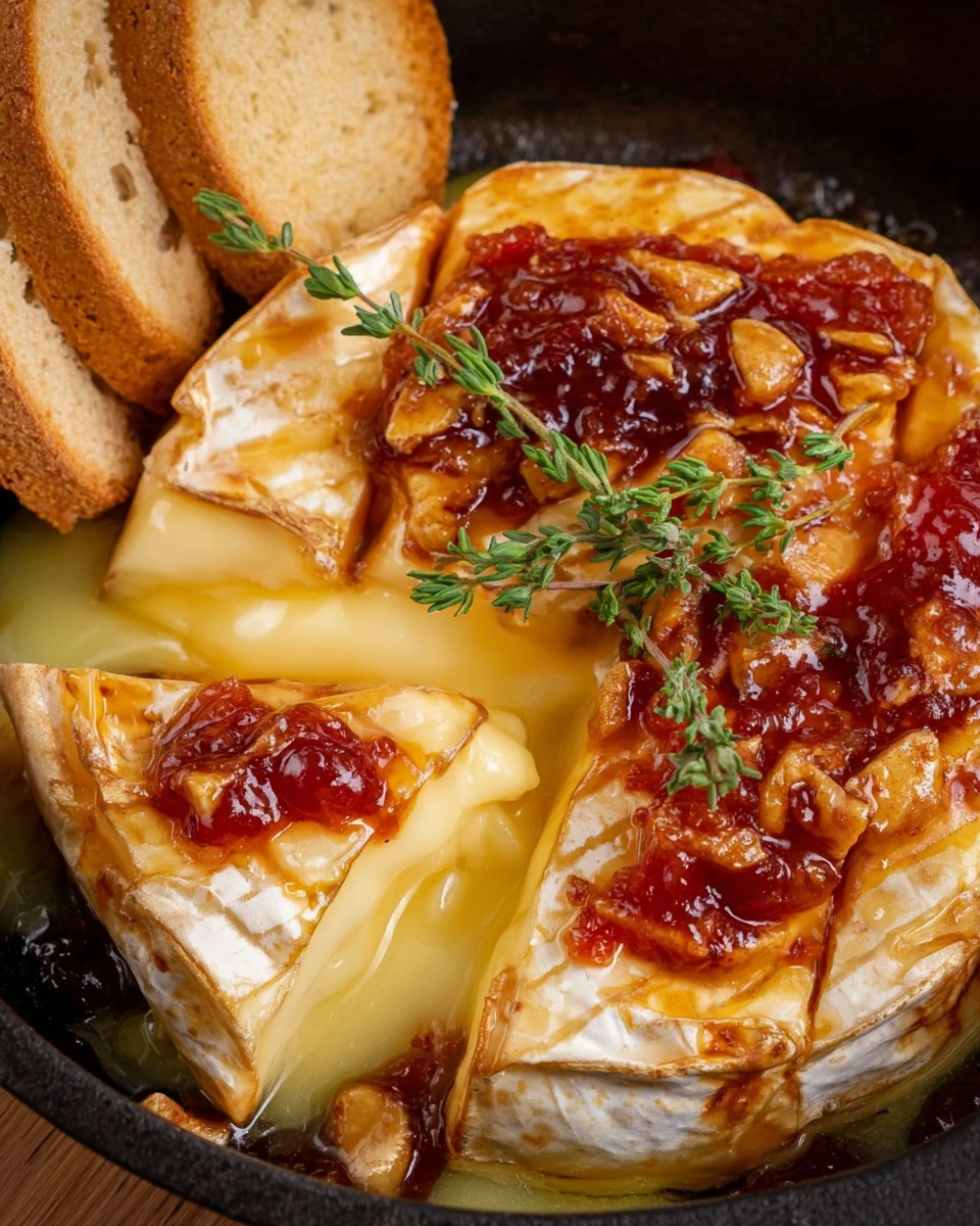 Baked Brie and Preserves