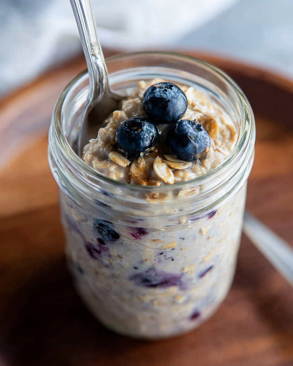 Blueberry Overnight Oats 65 Blueberry Overnight Oats