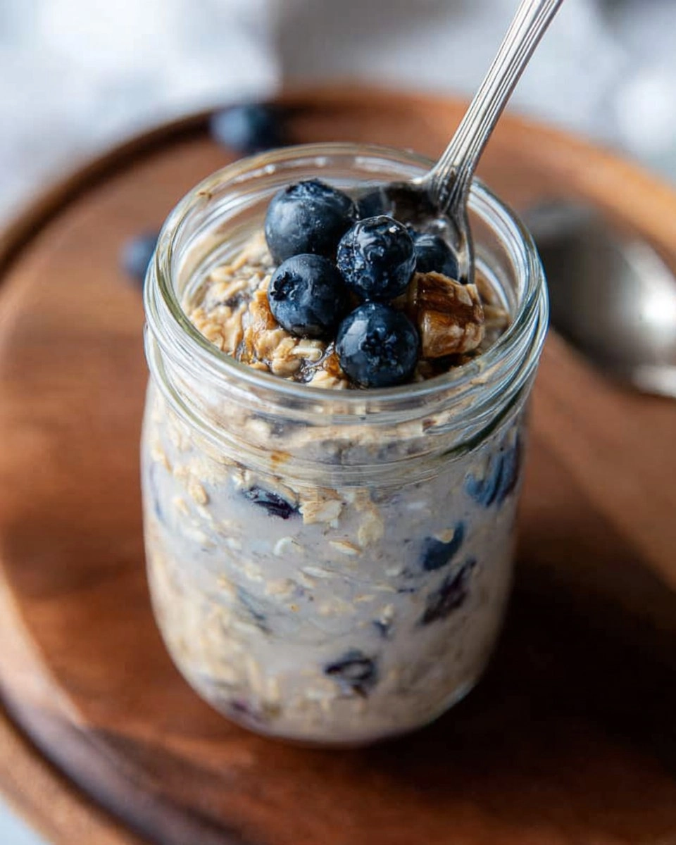 Blueberry Overnight Oats 67 Blueberry Overnight Oats