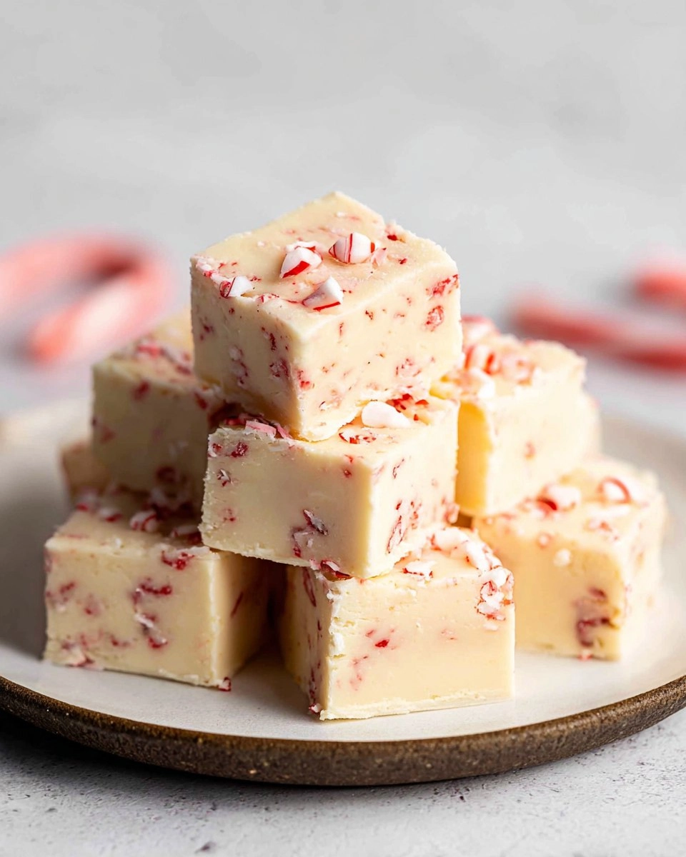 Candy Cane Fudge
