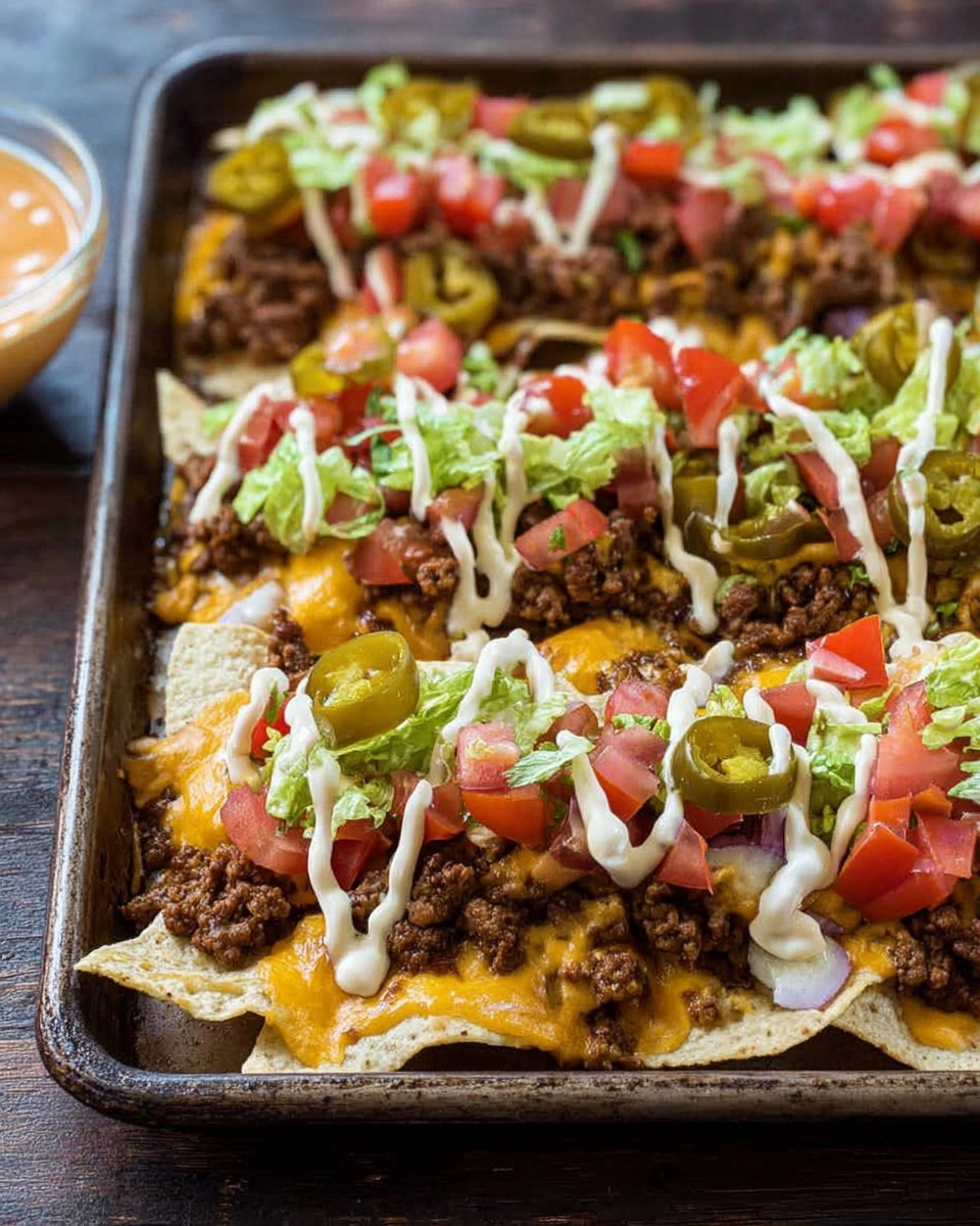 Cheeseburger Nachos