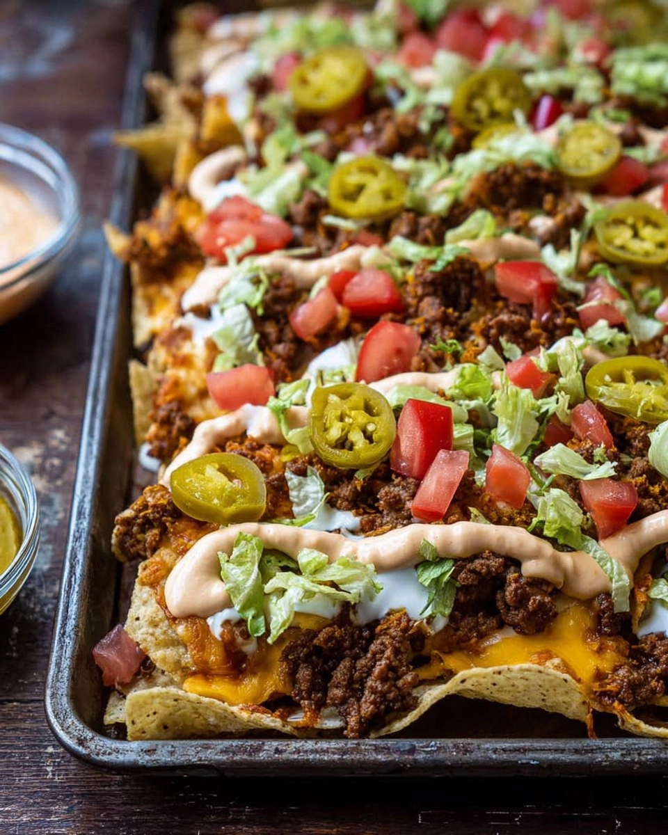 Cheeseburger Nachos