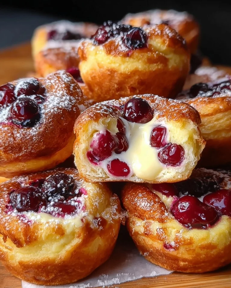 Cherry-Cheesecake-Crescent-Muffins-Recipe