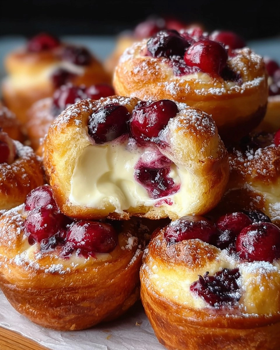 Cherry Cheesecake Crescent Muffins 82 Cherry Cheesecake Crescent Muffins