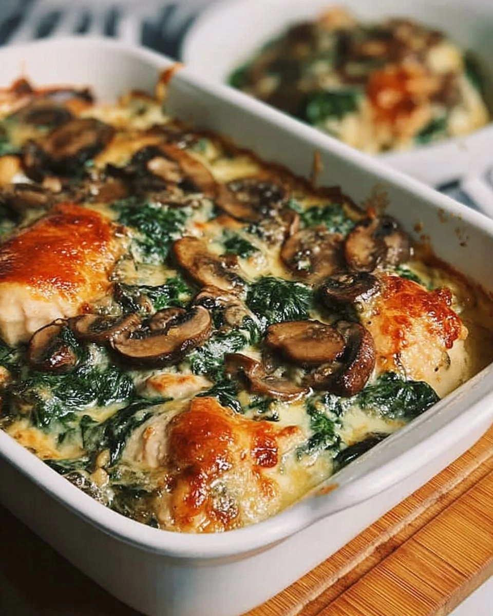 Chicken Spinach Mushroom Low Carb Oven Dish 135 Chicken Spinach Mushroom Low Carb Oven Dish