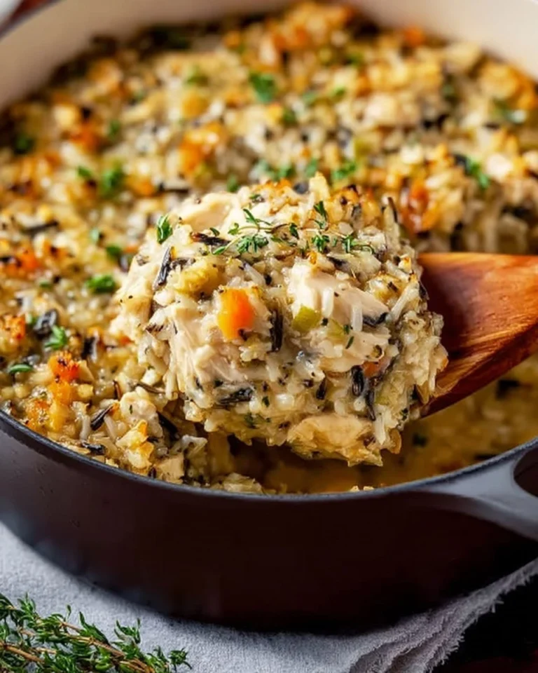 Chicken-Wild-Rice-Casserole-Recipe
