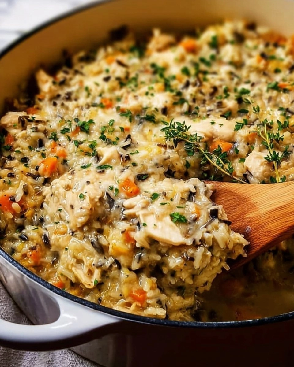 Chicken Wild Rice Casserole