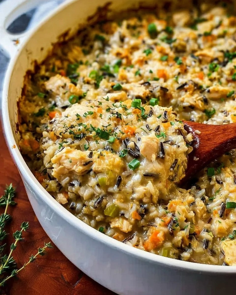 Chicken Wild Rice Casserole