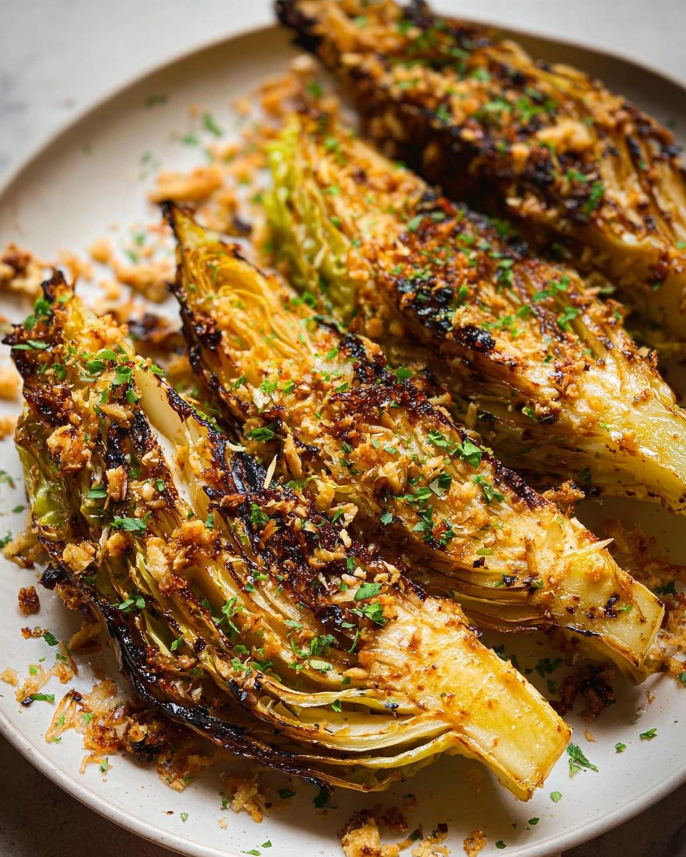 Chilli Garlic Butter Roasted Cabbage Wedges 92 Chilli Garlic Butter Roasted Cabbage Wedges