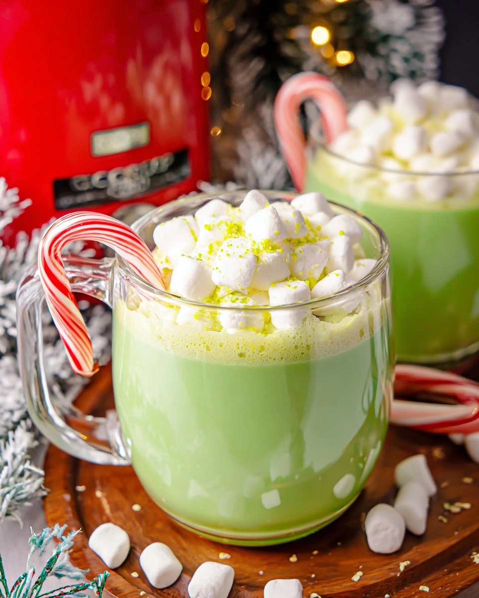 Christmas Grinch Hot Chocolate
