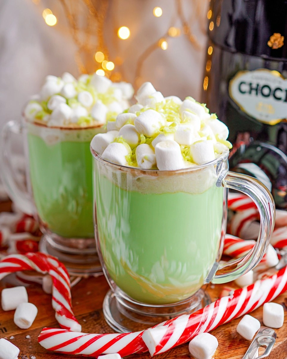 Christmas Grinch Hot Chocolate