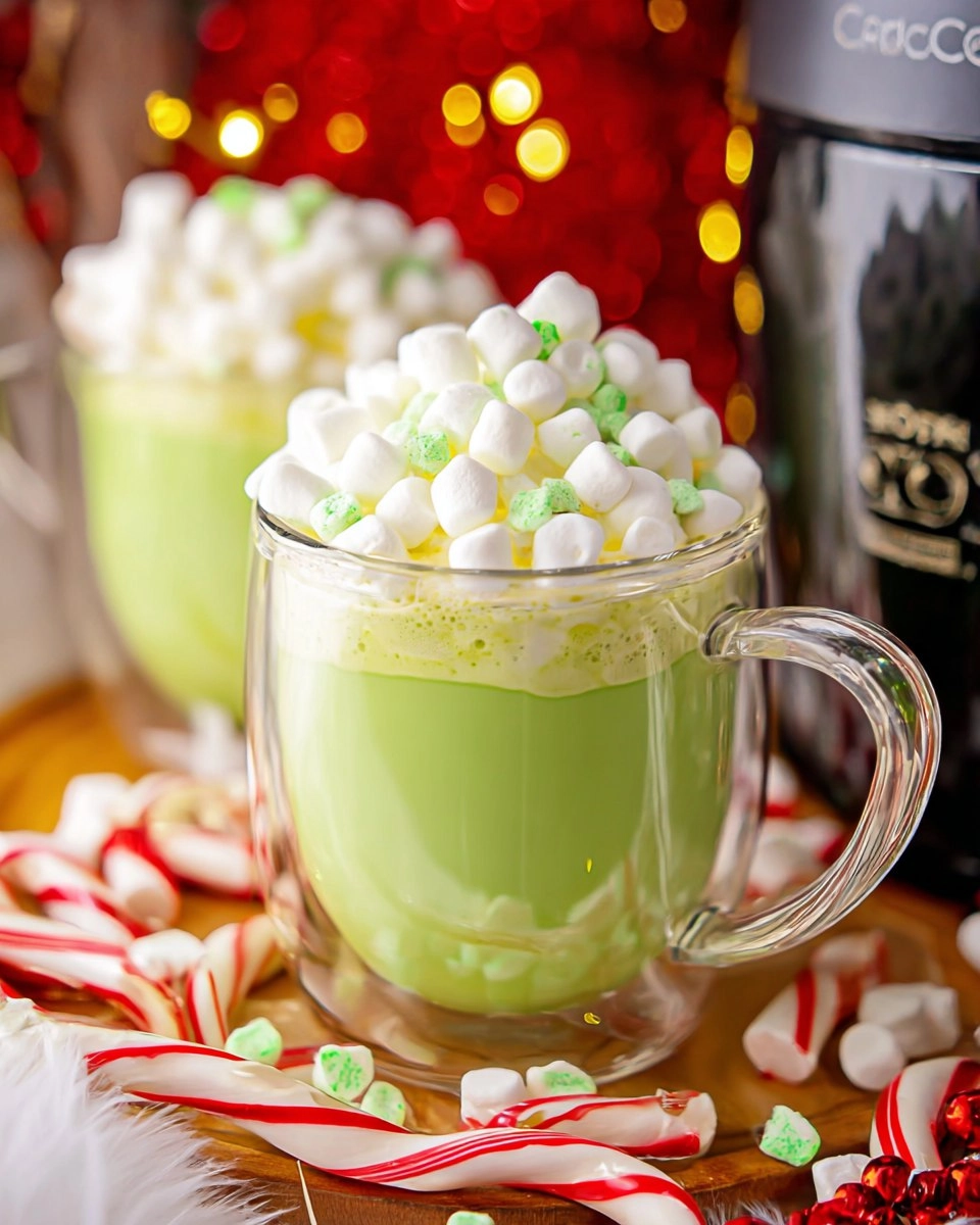 Christmas Grinch Hot Chocolate
