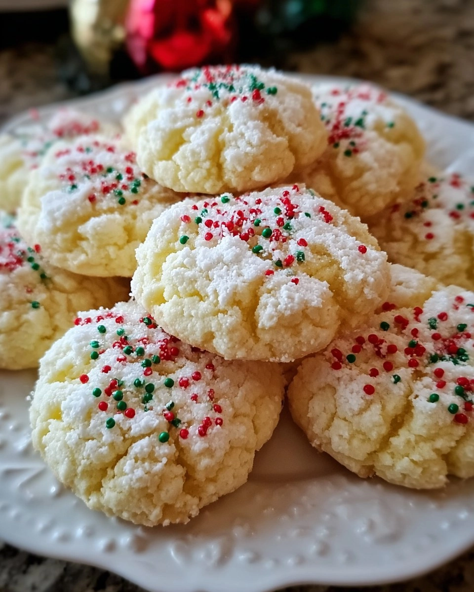 Christmas Ooey Gooey Butter Cookies 82 Christmas Ooey Gooey Butter Cookies