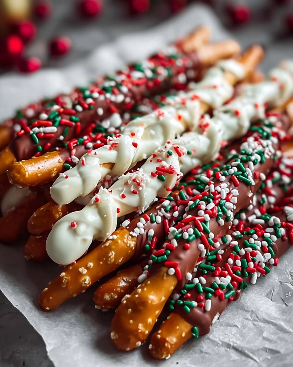Christmas Pretzel Rods 66 Christmas Pretzel Rods