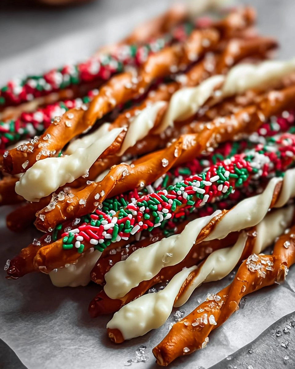 Christmas Pretzel Rods 67 Christmas Pretzel Rods