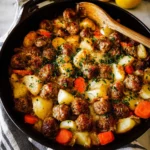 Classic-Meatball-Casserole-1950s-Style-Family-Dinner-Recipe