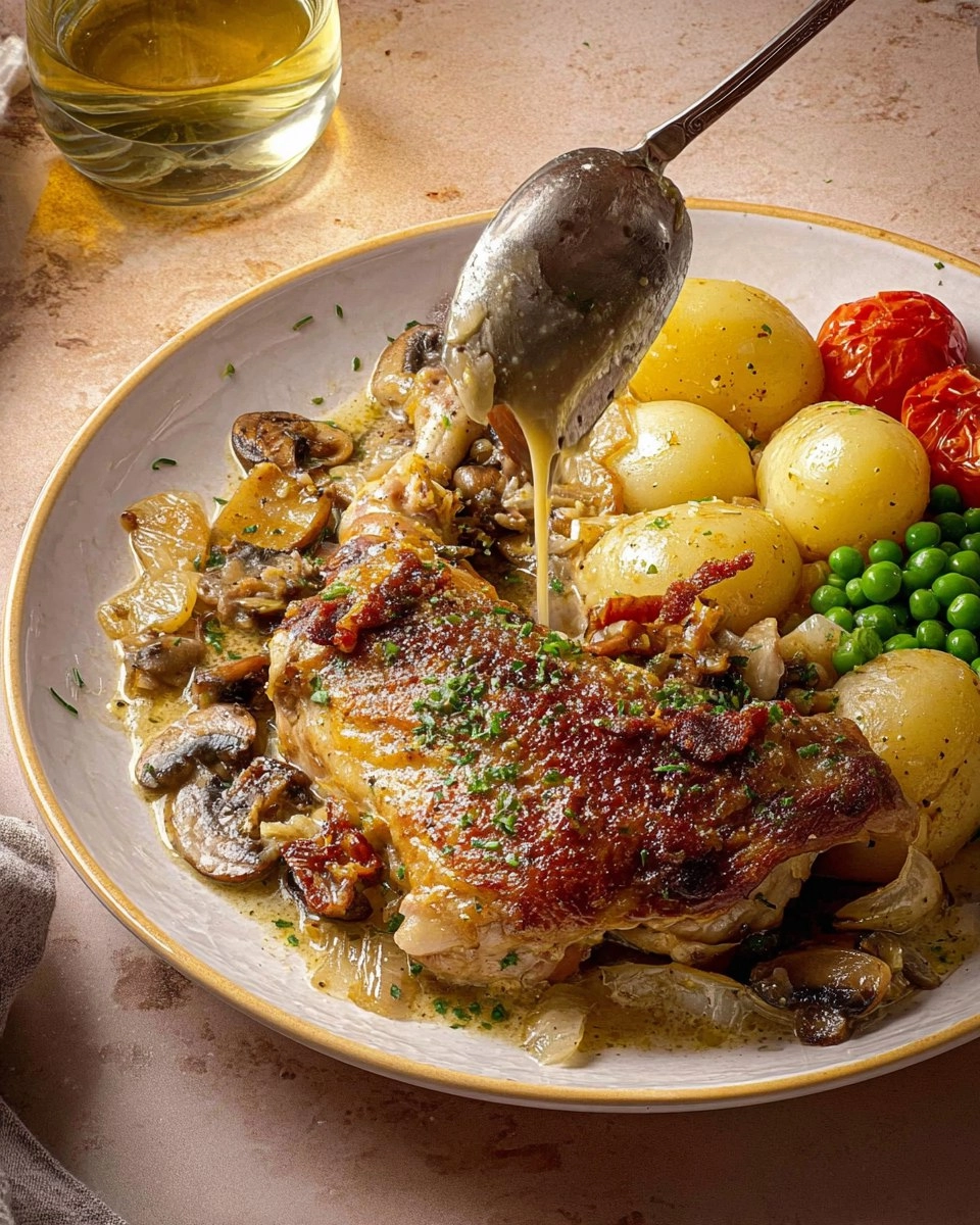 Coq au Vin Blanc