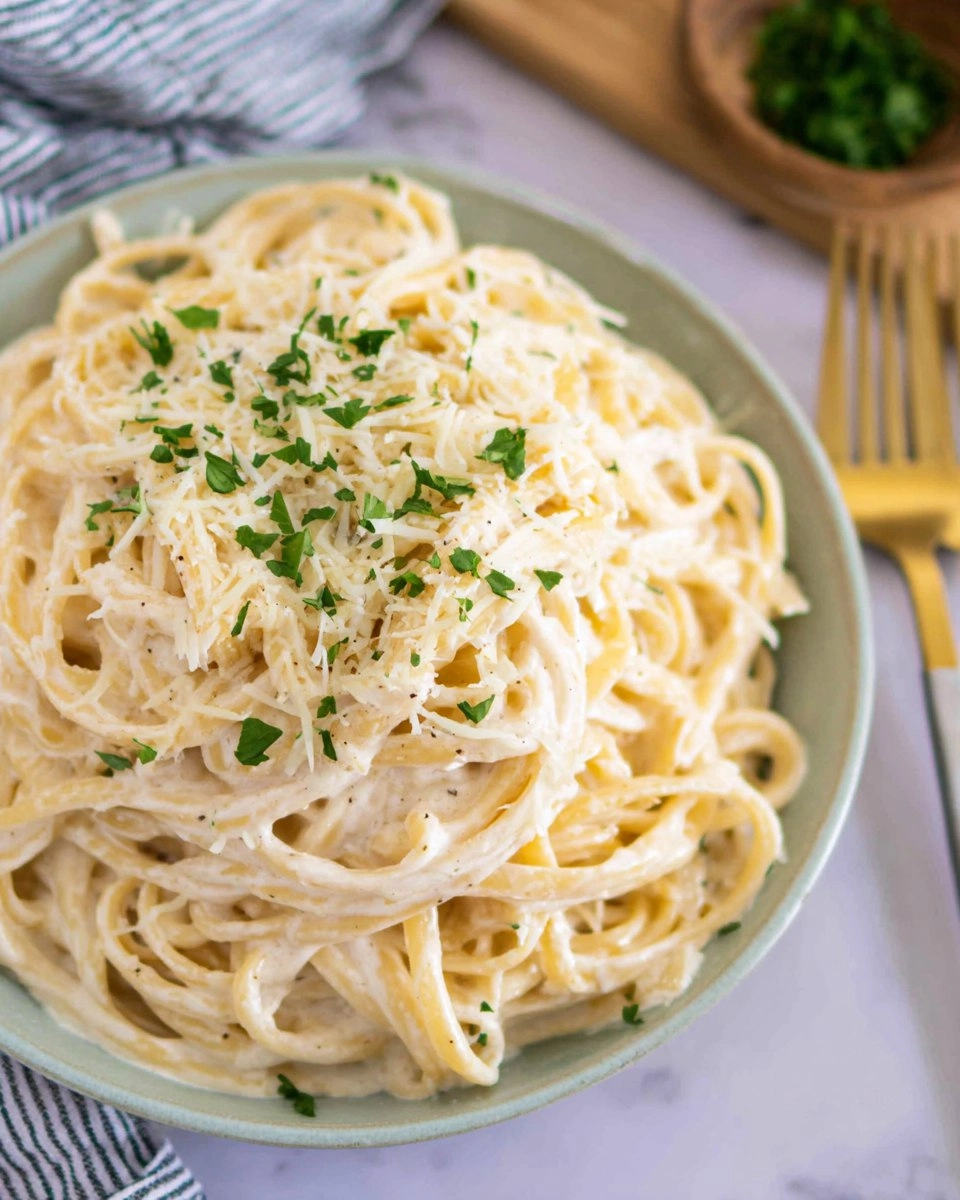 Cottage Cheese Alfredo