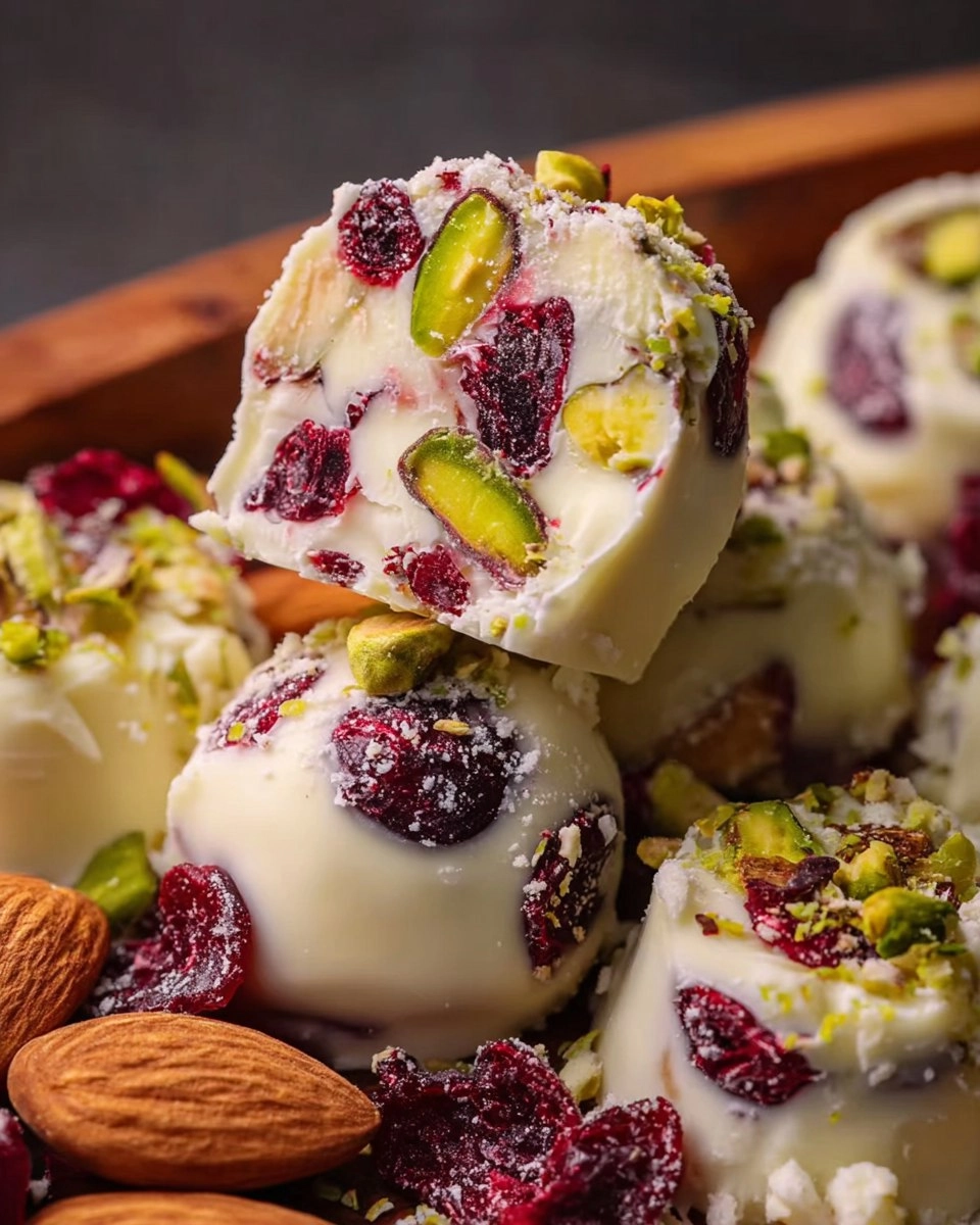 Cranberry Pistachio White Chocolate