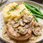 Cream-of-Mushroom-Pork-Chops-Recipe
