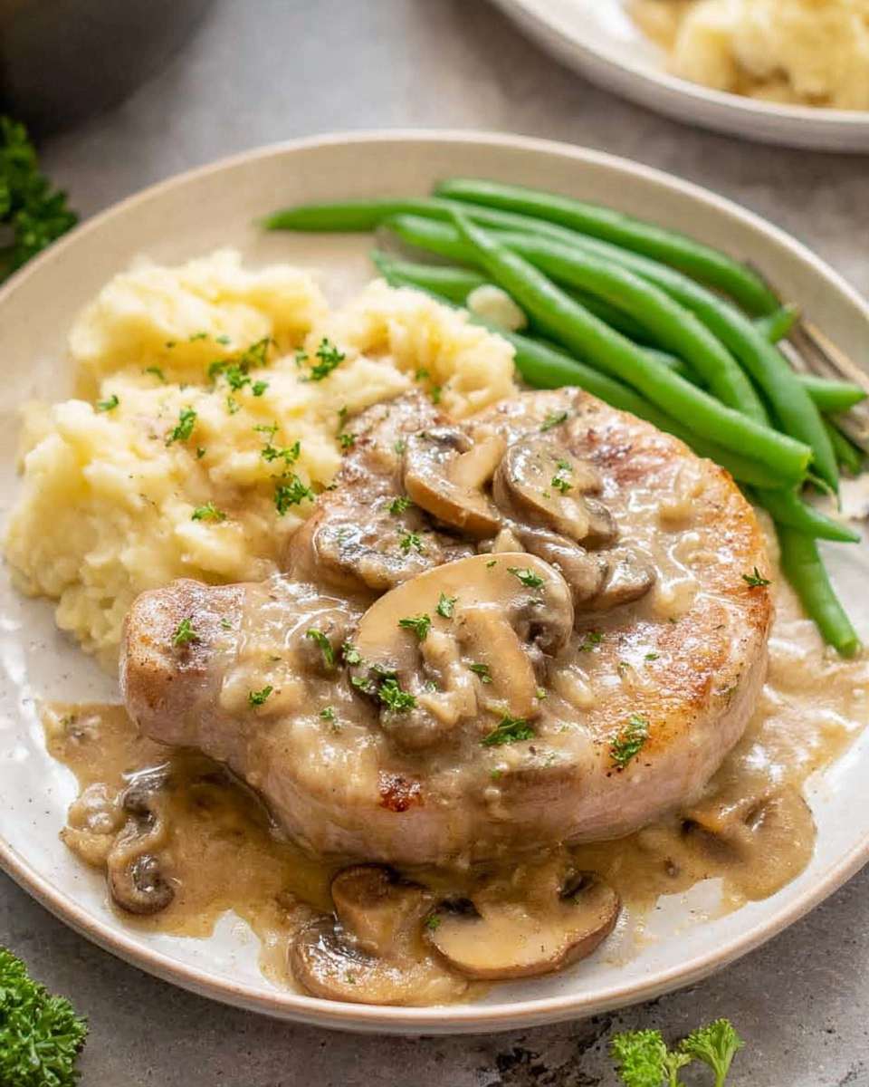 Cream of Mushroom Pork Chops