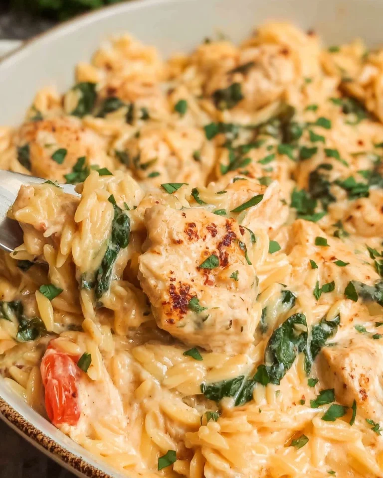 Creamy-Baked-Chicken-Orzo-Recipe