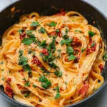 Creamy Vegan Sun-Dried Tomato Pasta 118 Creamy-Vegan-Sun-Dried-Tomato-Pasta-Recipe