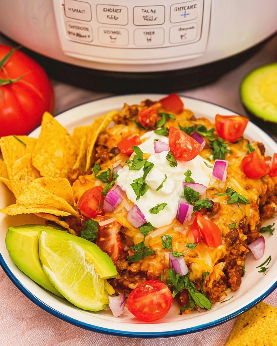 Crockpot Taco Casserole