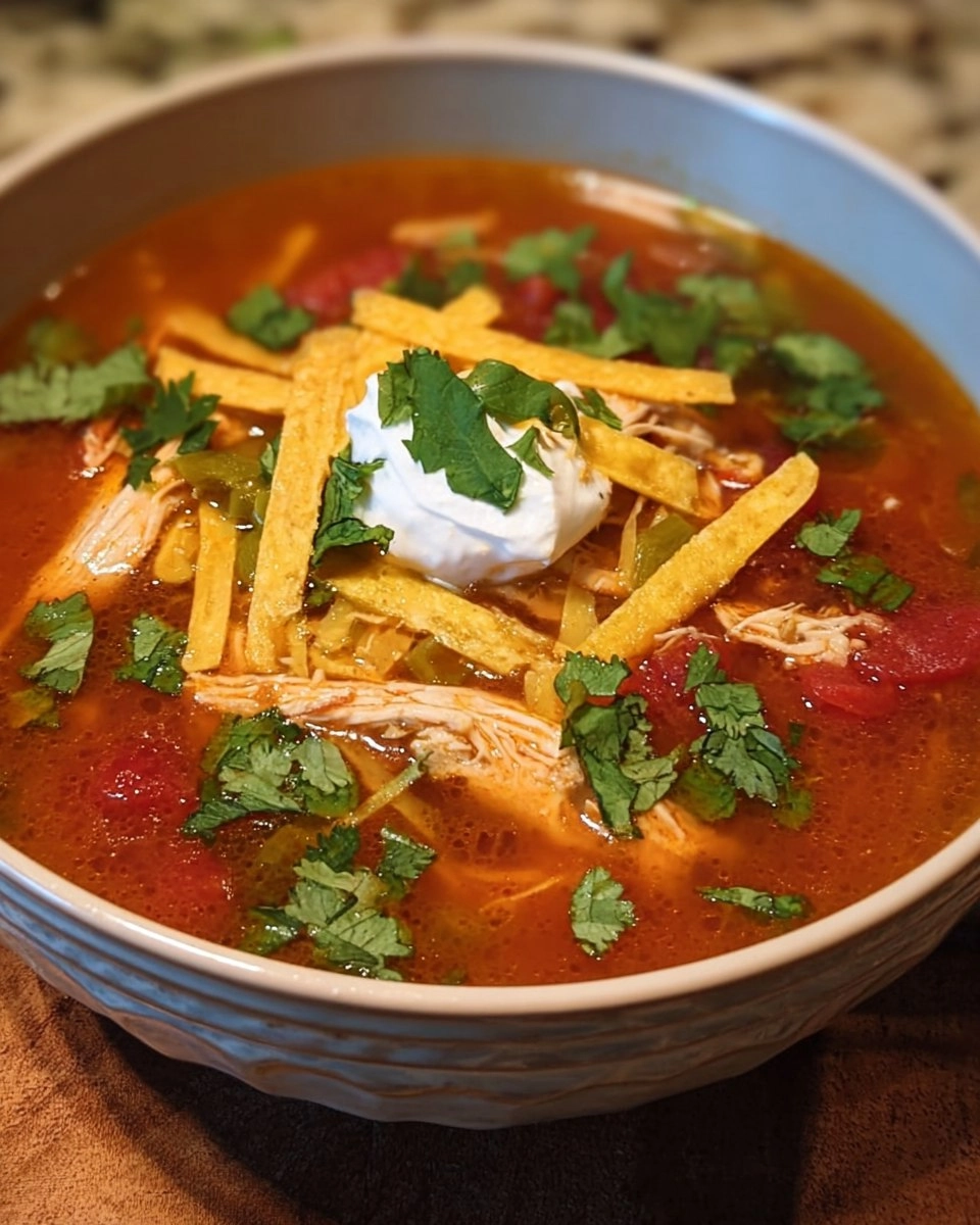 Easy Chicken Tortilla Soup