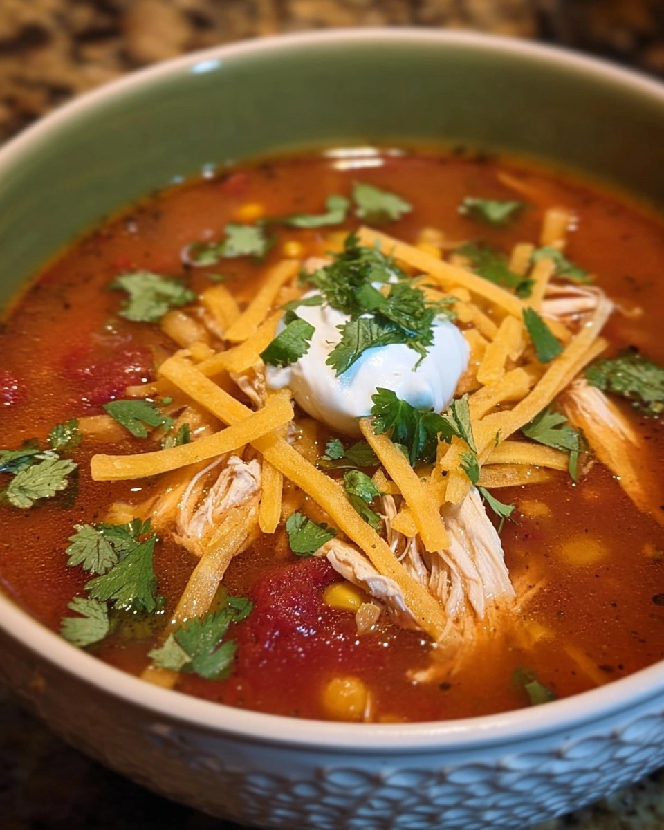 Easy Chicken Tortilla Soup