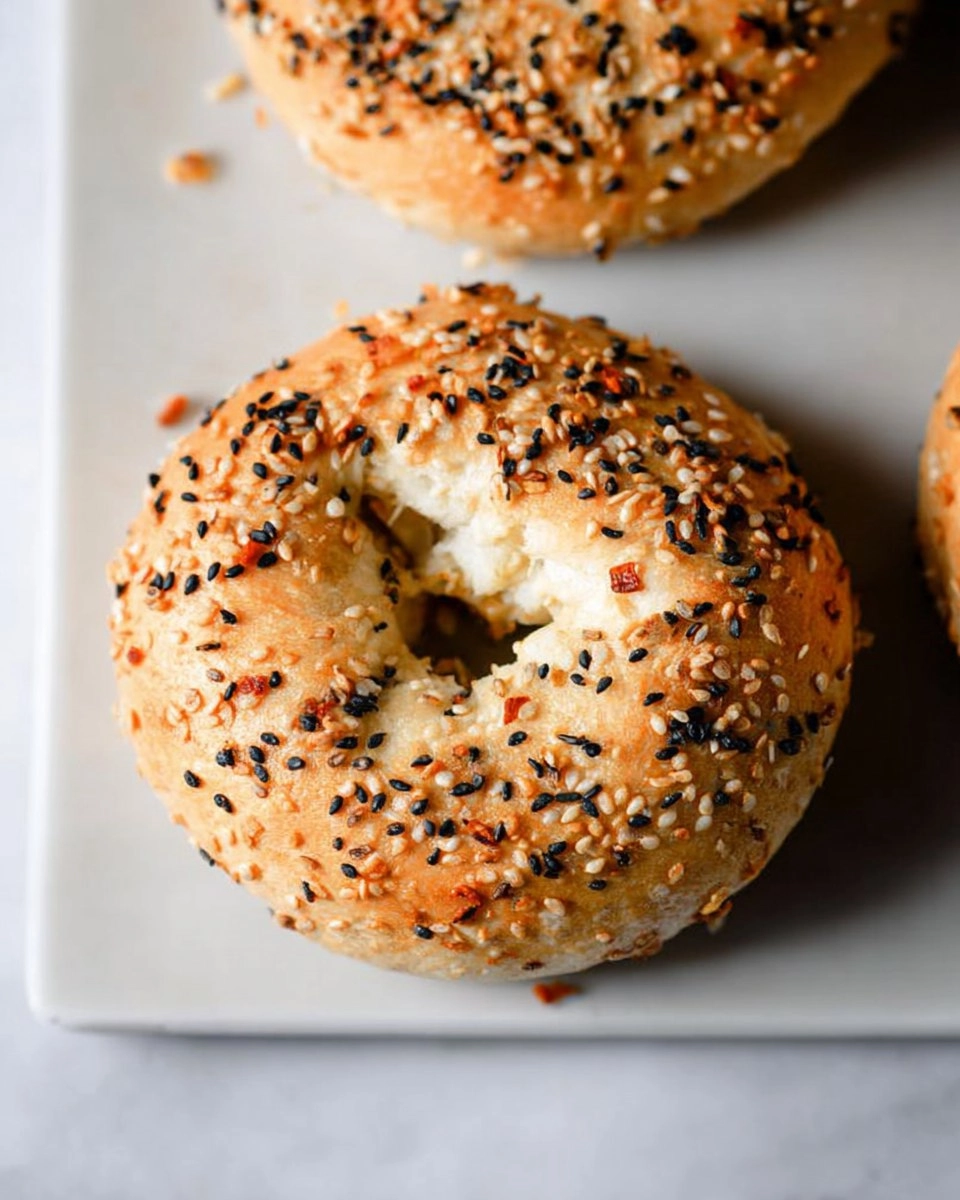Easy High Protein Bagels