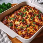 Easy-Keto-BBQ-Chicken-Casserole-Recipe