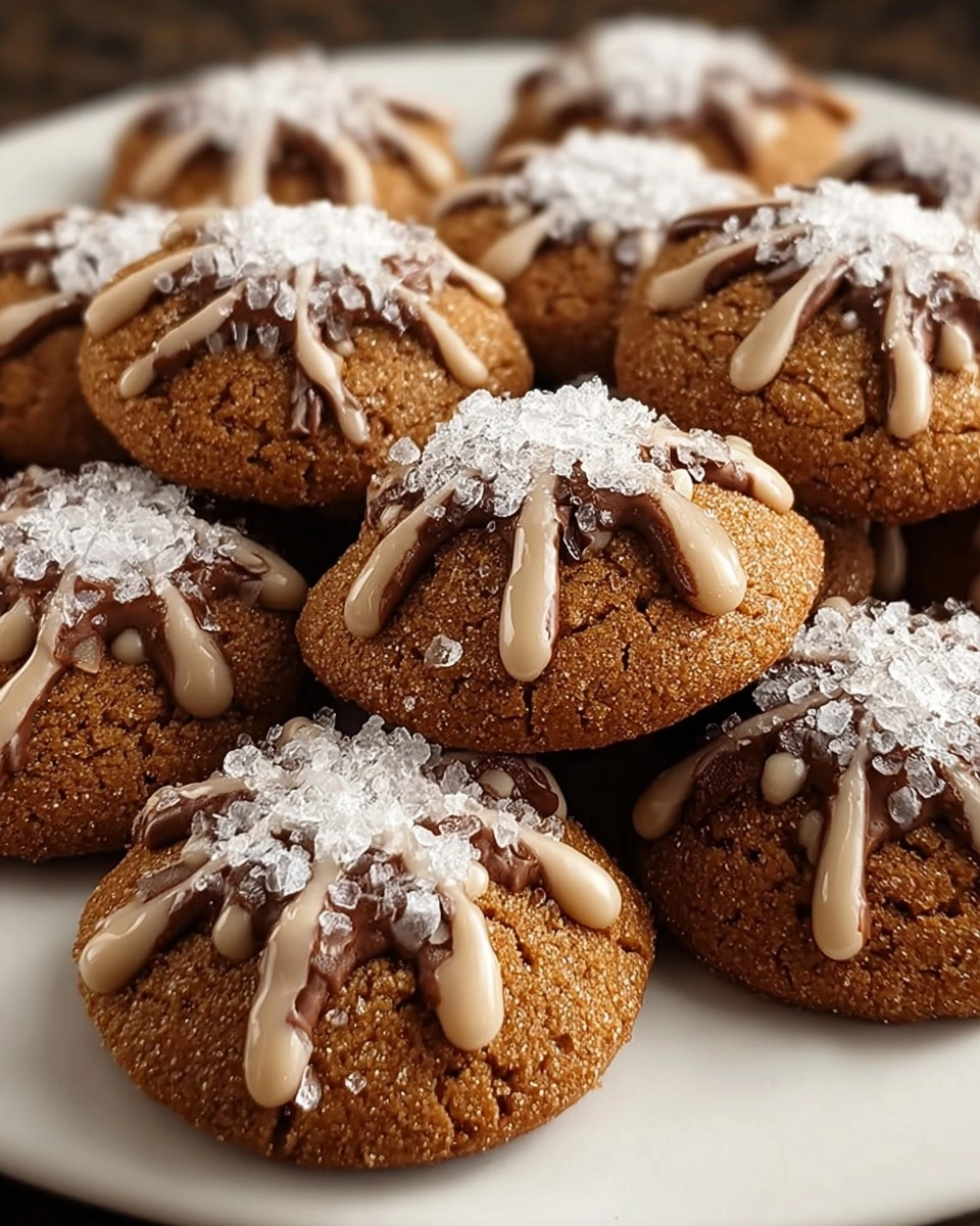 Gingerbread Kiss Cookies