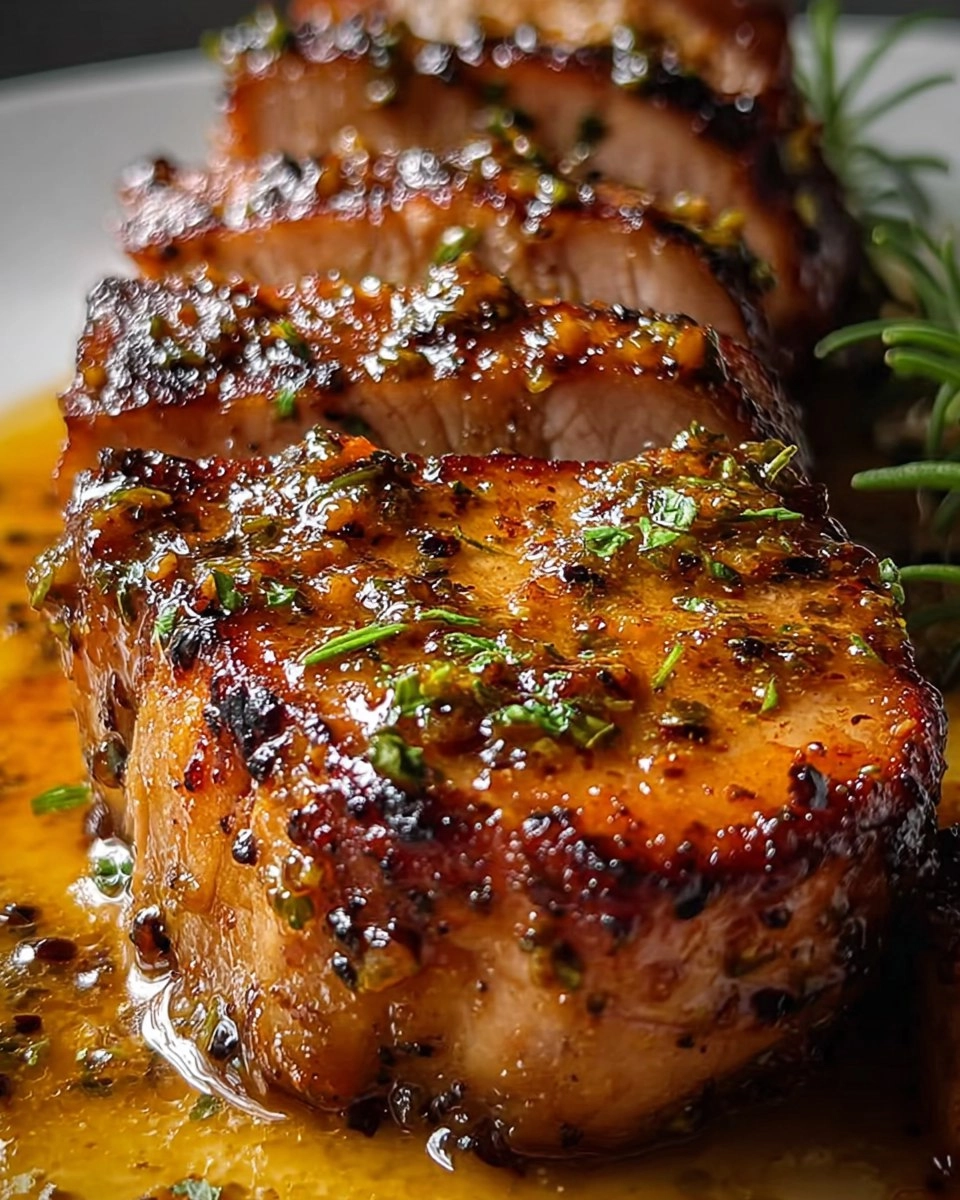 Glazed Maple Mustard Pork 121 Glazed Maple Mustard Pork