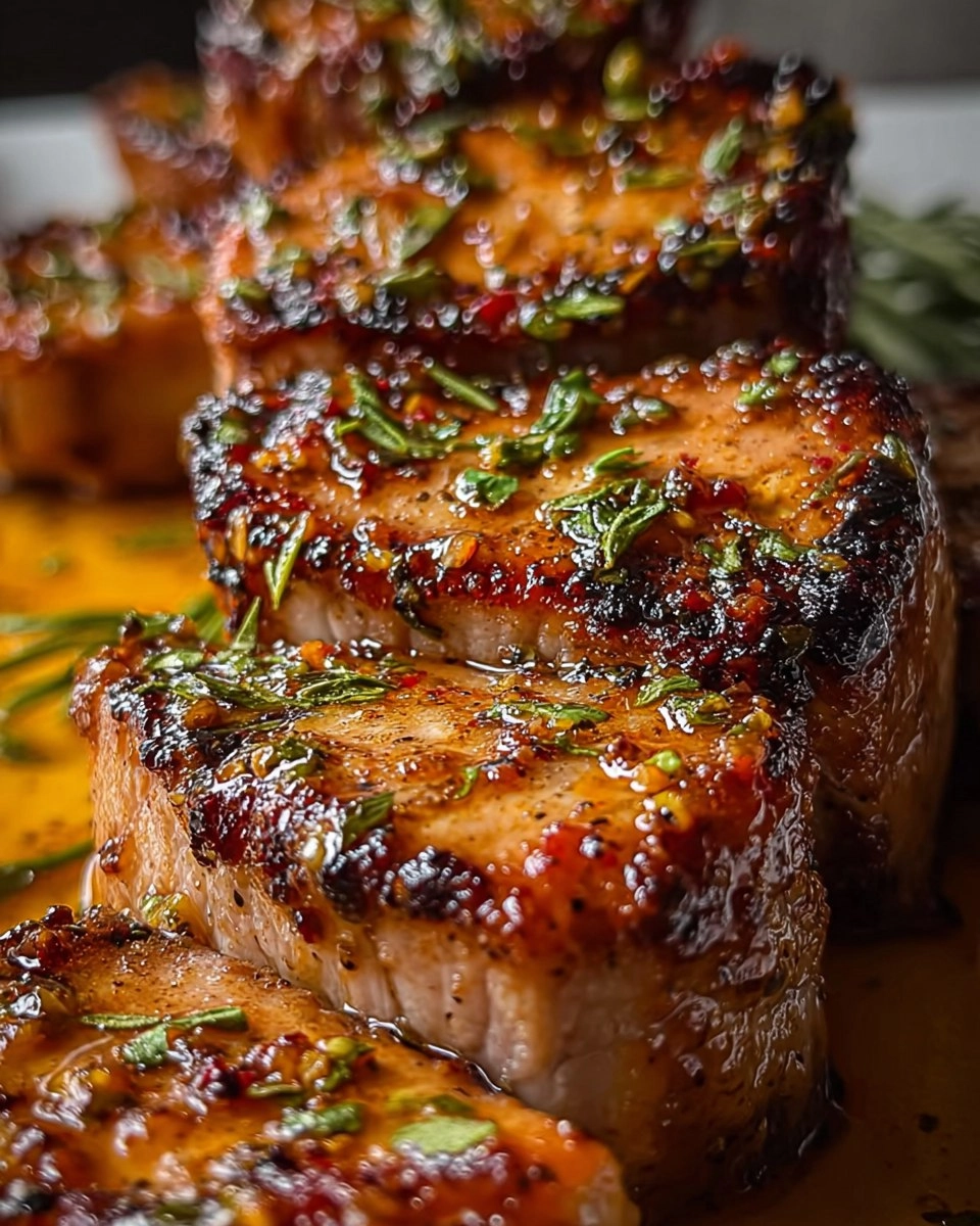 Glazed Maple Mustard Pork 122 Glazed Maple Mustard Pork