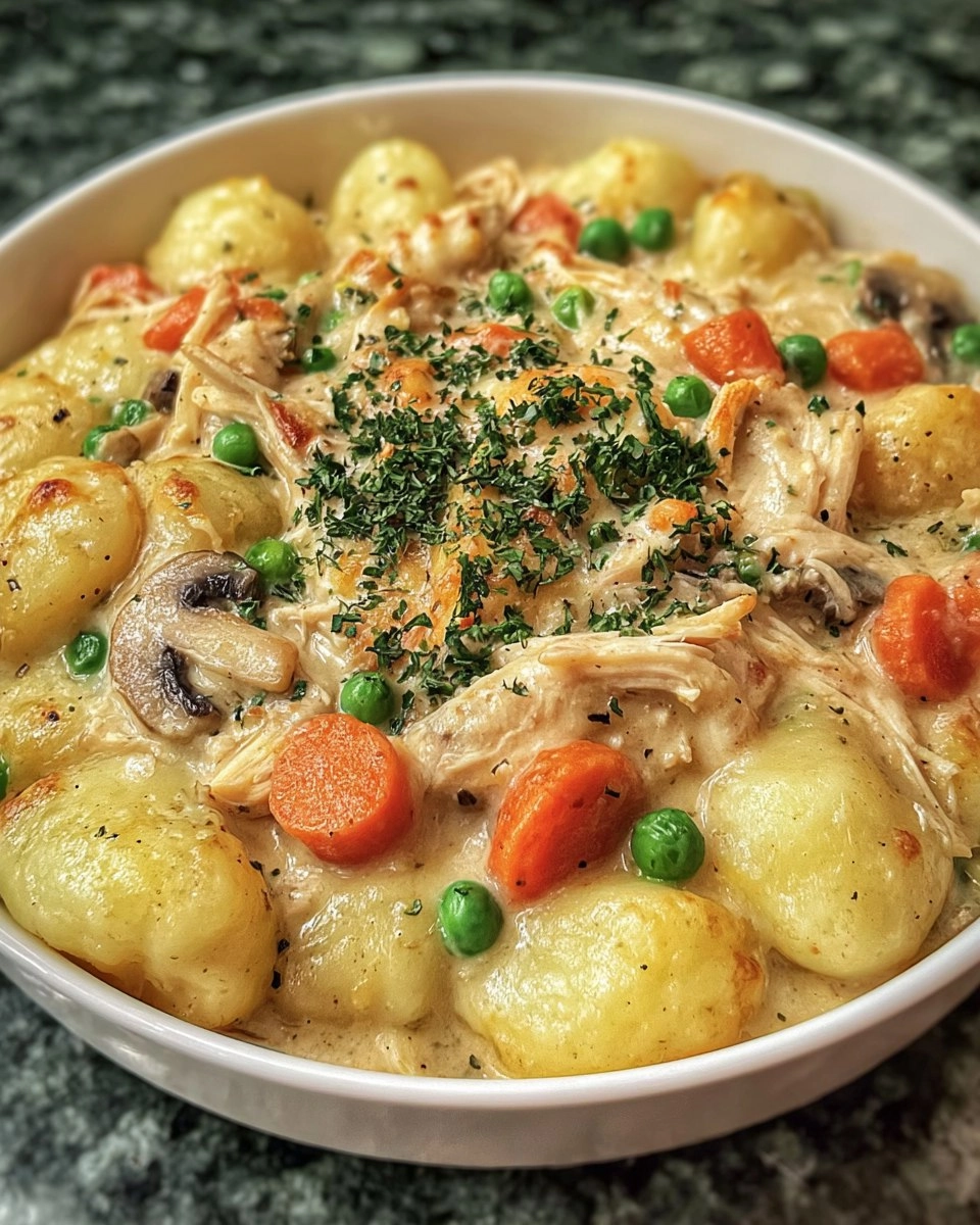 Gnocchi Chicken Pot Pie