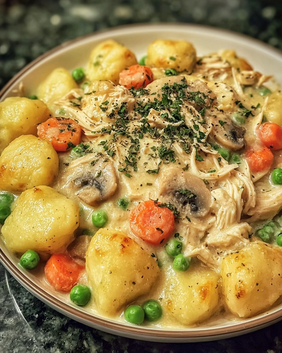 Gnocchi Chicken Pot Pie