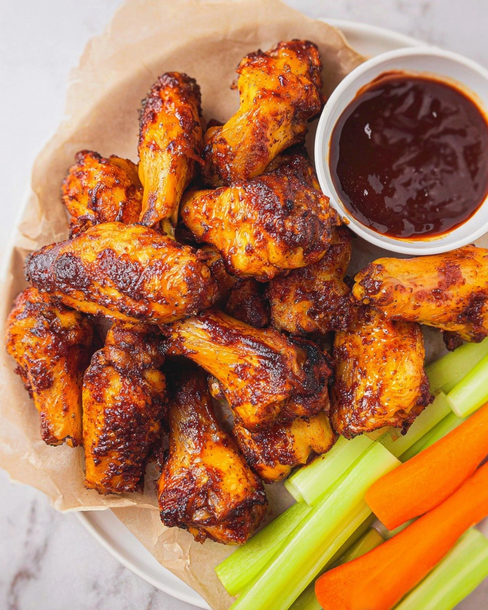 Healthy BBQ Chicken Wings