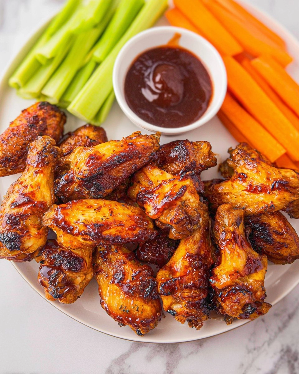 Healthy BBQ Chicken Wings