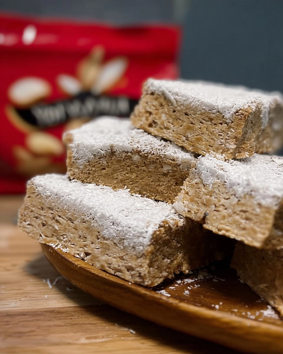 Healthy Coconut Vanilla Protein Bars