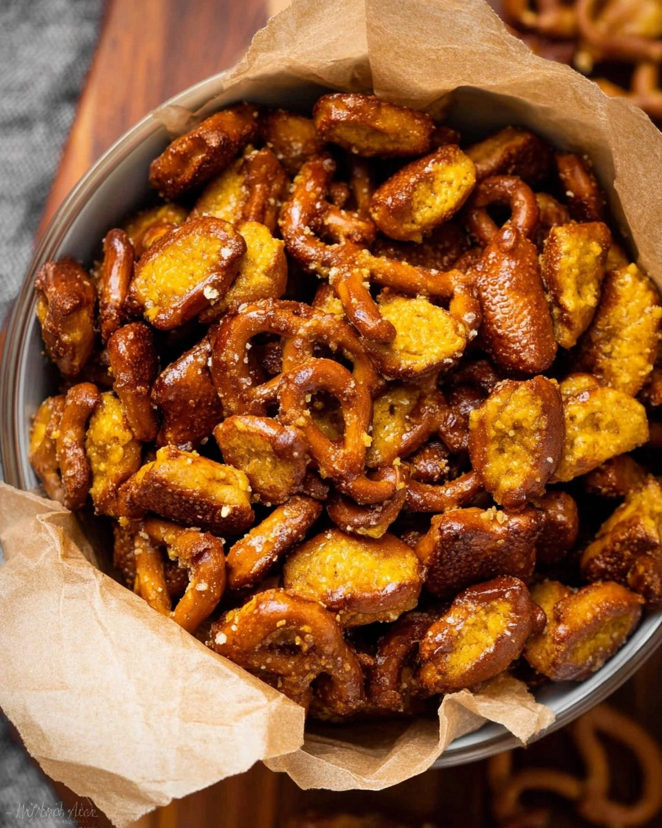 Honey Mustard Pretzel Pieces 86 Honey Mustard Pretzel Pieces