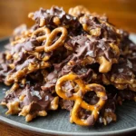 No-Bake-Peanut-Butter-Pretzel-Clusters-Recipe
