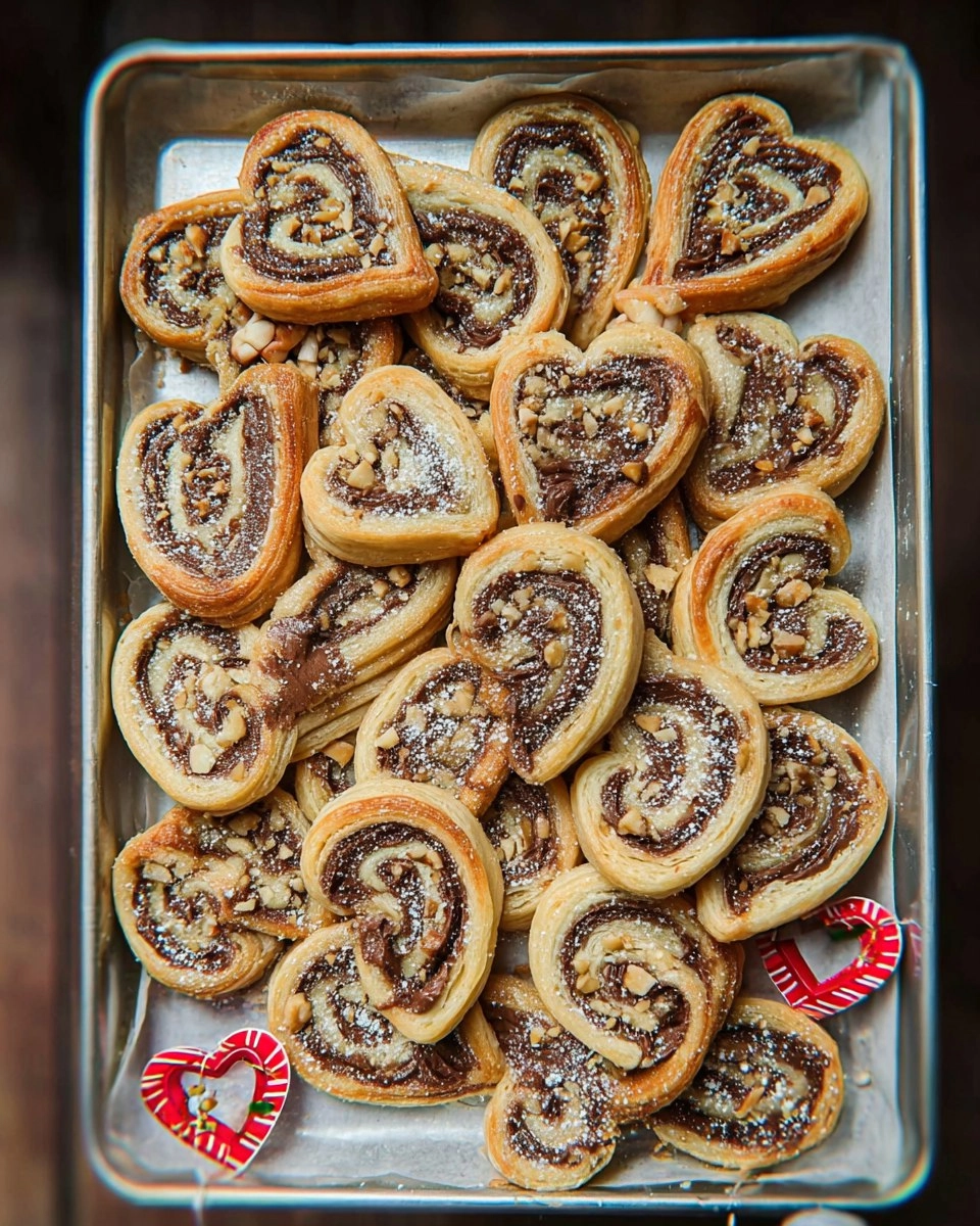 Nutella and Hazelnut Palmiers