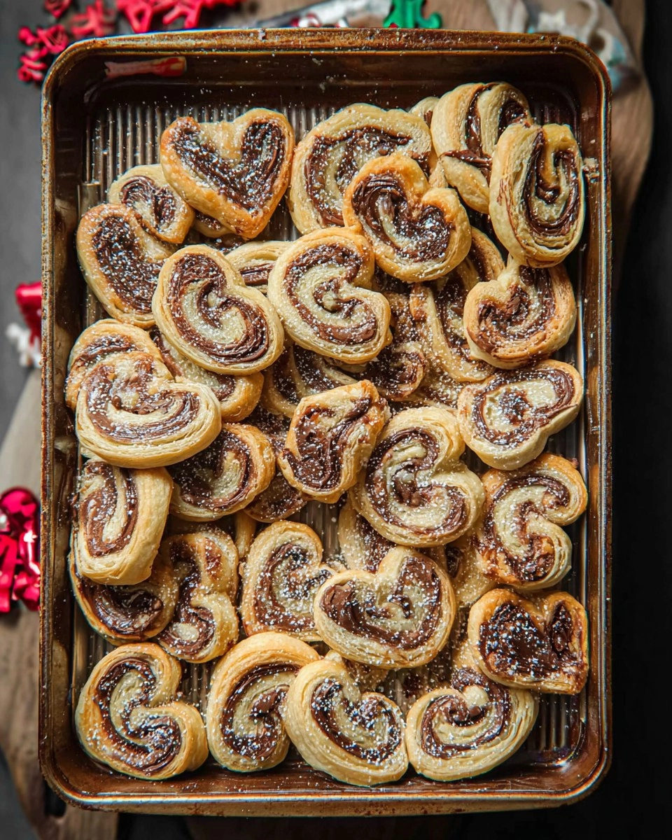 Nutella and Hazelnut Palmiers