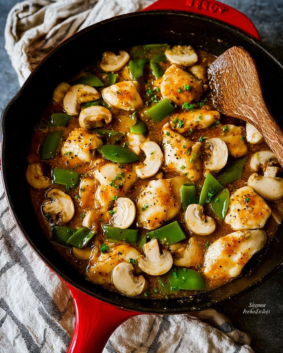 Onion Soup Gravy Chicken Skillet