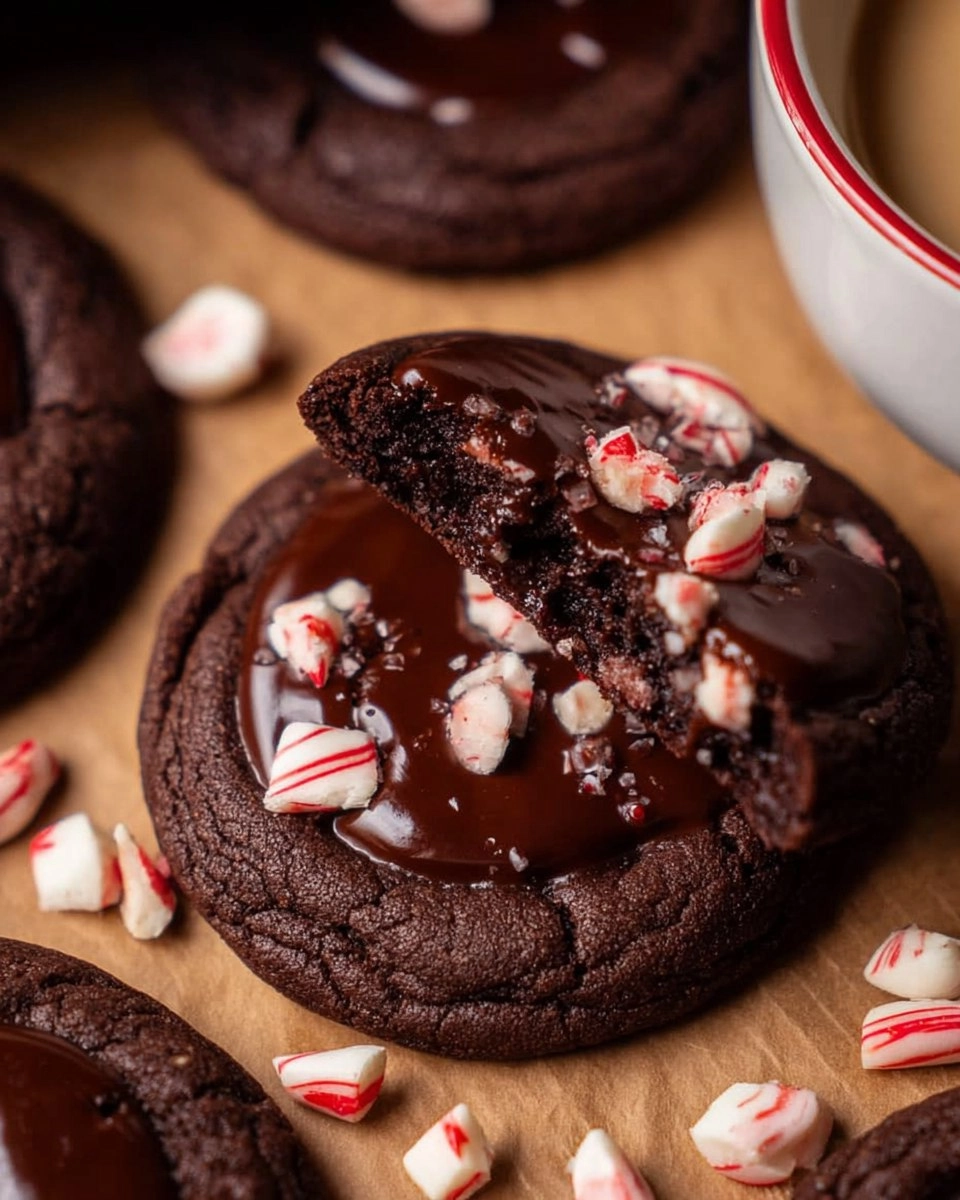 Peppermint Mocha Cookies